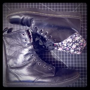 Doc Marten's Black leather boot